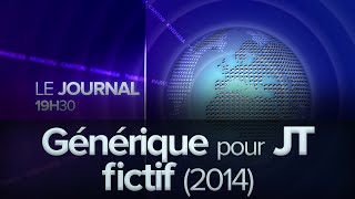 Générique pour Journal Télévisé fictif 2014 [upl. by Ranchod499]