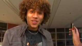 Corbin Bleu Interview [upl. by Tamis]