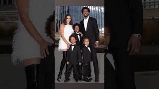 Kentavious Caldwell Pope amp 4 ADORABLE KIDS ❤ celebrity love family shorts [upl. by Nirehtak704]