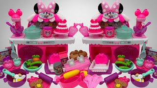 7 Minutes Satisfying with Unboxing Cute Pink Minnie Mouse Kitchen Set Toy  ASMR [upl. by Shiri28]