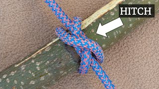 How to tie a Bundle of wood Hitch knot howropehitch [upl. by Jorgan]