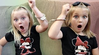 Handcuffed to My Twin For 24 Hours [upl. by Cony]