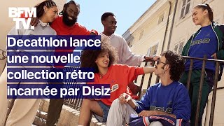 Decathlon cartonne avec sa nouvelle collection ambiance “90s” incarnée par le rappeur Disiz [upl. by Werda549]