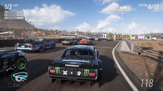 Forza Horizon 5  Hoonigan Gymkhana 10 Ford Hoonicorn Mustang S2 Class Races [upl. by Hibbitts592]