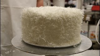 How We Make Grandma Stauffers Coconut Cake [upl. by Rafaj]