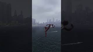 FREESTYLE SWINGING IN NY CITY spiderman2ps5 spiderman gamingchannel marvelsspider ps5 marvel [upl. by Ehttam157]