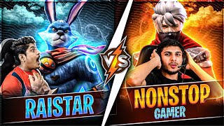 RAISTAR VS NONSTOP GAMING  NG ESPORTS VS RAISTAR GYANGAMING 4 VS 4 FIGHT  Garena Free Fire [upl. by Swaine]