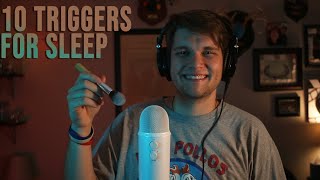 ASMR  10 Great Triggers for Sleep [upl. by Aseneg97]