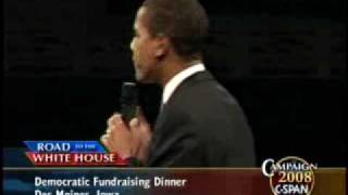 Barack Obamas Speech at the Jefferson Jackson Dinner [upl. by Ahsuatan21]