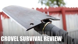 CROVEL EXTREME SHOVEL  SURVIVAL REVIEW  ZOMBIE GO BOOM [upl. by Jarrett]