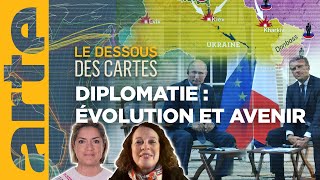 2022  Quelle diplomatie  Sylvie Bermann  Le dessous des cartes Une leçon de géopolitique  ARTE [upl. by Halimeda]