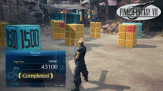 Final Fantasy VII Remake  WhackABox challenge Hard Mode Easy 40k points amp Trophy [upl. by Verneuil]