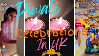 diwali celebrations in the uk 🔆  uk festival diwali indians in uk [upl. by Acireed]