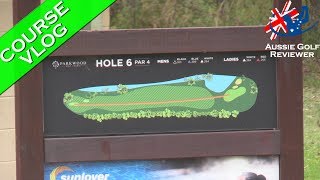 PARKWOOD GOLF CLUB COURSE VLOG PART 2 [upl. by Marigolde]