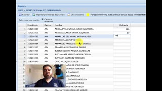 Captura de calificaciones portal UNISON [upl. by Simonsen]