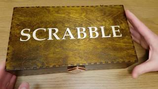 Home Made Scrabble Set [upl. by Iilek]