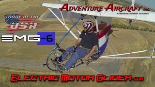 EMG Electric Aircraft – EMG 6 electric ultralight motorglider [upl. by Ellary60]