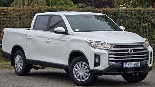 2021 SsangYong Musso Grand Pickup Style 4WD 22 eXDI 181 Grand White [upl. by Kacie]