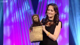 Nina Conti monkey act at Edinburgh Comedy Live [upl. by Atnomed948]