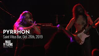 PYRRHON live at Saint Vitus Bar Oct 26th 2019 [upl. by Cheria]