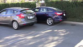 2012 Ford Focus selfparking tech demo [upl. by Elocaj6]