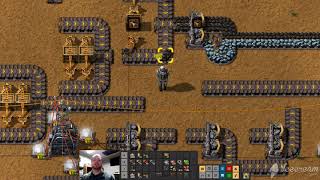 Factorio Noob Tube  Belt balancer and splitters [upl. by Anasxor]