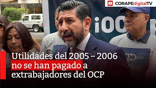 Extrabajadores de OCP reclaman pago de utilidades previo a la transferencia del oleoducto al Estado [upl. by Brindle]