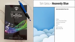 Heavenly Blue by Tom Gerou Primary 4 NFMC 20242028 [upl. by Farrell]