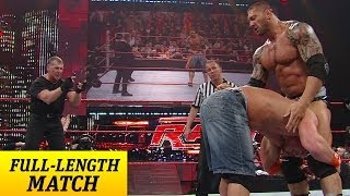 John Cena competes against Mr McMahon and a barrage of Superstars in a Gauntlet Match [upl. by Fen230]