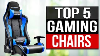 TOP 5 Best Gaming Chairs 2022 [upl. by Atinniuq]