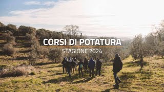 Corsi di potatura  Stagione 2024 [upl. by Htrowslle942]