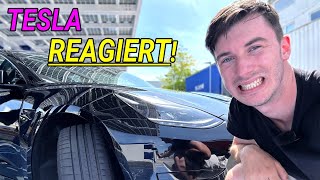 Tesla Service reagiert auf Garantiemängel Wurde unser Model 3 repariert [upl. by Annaihs]