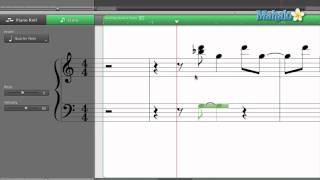 Editing Score View  GarageBand Tutorial [upl. by Gert]