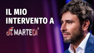 Il mio intervento a DiMartedì sul Governo Meloni e il disastro in Libano [upl. by Pincince]