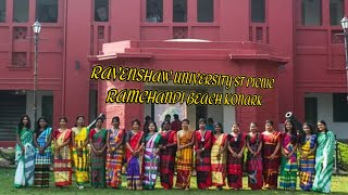 RAVENSHAW UNIVERSITY ST PICNIC 2024 RAMCHANDI BEACH KONARK [upl. by Ahseihs]