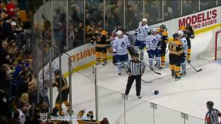 Jay Rosehill vs Milan Lucic Mar 31 2011 [upl. by Yrrum674]