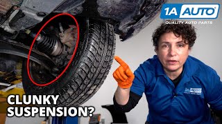 Clunking noise coming from the front of your car or truck Steps to identify suspension issue [upl. by Clawson169]