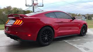 2018 Mustang GT wSteeda HPipe Track Mode [upl. by Ashlee527]