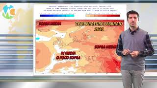 Tendenza meteo Febbraio 2018 [upl. by Ferd605]