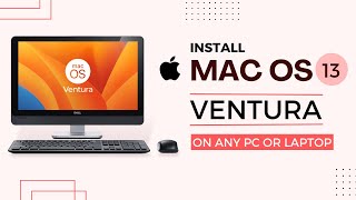 How to Install Mac OS 13 Ventura on any PC or Laptop  Mac OS Ventura Full Installation Guide [upl. by Burtis789]