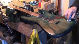 Stratocaster Build Part 5 [upl. by Marba982]