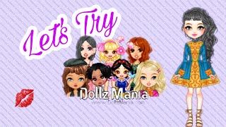 Lets Try  Dollzmania Dressup [upl. by Nuawd]