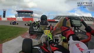 Oktoberfest Race 2023  Flamboro Speedway  Karting Briggs JR [upl. by Elburr]