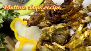 How to make mutton chops at home  mutton chops recipe  lamb chops [upl. by Ettennek]