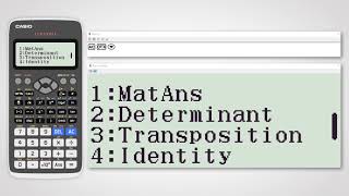 Learn to Play around Matrix on Casio fx991EX Classwiz [upl. by Enitsrik]