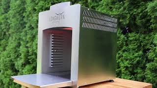 LONGHORN STEAKER Unboxing  Overfired broiler  Oberhitze 800 Grad GasGrill [upl. by Ardnosal]