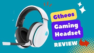 Gtheos 24GHz Wireless Gaming Headset for PC PS4 PS5 Mac Nintendo Switch Review [upl. by Ylebmik]