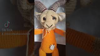 Sam trickrtreat baphomet crochet etsyshop halloween [upl. by Atnuhs178]