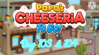 Papas Cheeseria To Go  Day 103 amp 104  All Easter Toppings  All Toppings Unlocked [upl. by Hakan336]