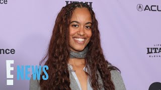 Malia Obama Hits the Sundance Red Carpet for Directorial Debut  E News [upl. by Cavil15]